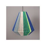 OZDEN 35x40 cm Makrome İpli RENKLİ AVİZE