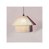 OZDEN 50x32 cm Makrome İpli RENKLİ AVİZE
