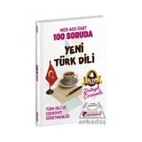 Özdil Akademi Yayınları Öabt Meb-Ags Türk Dili ve Edebiyatı Öğretmenliği 100 Soruda Yeni Türk Dili Çözümlü Altın Seri - 4