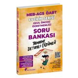 Özdil Akademi Yayınları Özdil Akademi ÖABT MEB-AGS Okul Öncesi Öğretmenliği Soru Bankası Çözümlü Evcilik Serisi Özdil Akadem