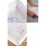 Özdilek 160X200 cm Çift Kişilik Sıvı Geçirmez Alez Yatak Koruyucu Pamuk Microfiber Lastikli - Mor - 1 x 10 m