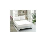 Özdilek 160x200+30 Cm Fitted Kumaş Lastikli Çarşaf Çift Kişilik Beyaz