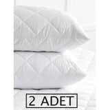 Özdilek 2 Adet Yastık Koruyucu Kapitone Yastık Alezi 50X70