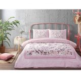 Özdilek 72039146 Fleur Rose Ranforce Çift Kişilik Pembe Nevresim Takımı