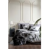 Özdilek 72040279 Cadena Soft Life Saten Çift Kişilik Gri Nevresim Takımı