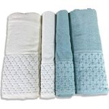 Özdilek Adria Best Set Mint-Krem (Hamam Takımı) - Çok Renkli - 90 x 150 cm