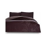 Özdilek Arundo Çift Kişilik Nevresim Takımı %100 Pamuk Ranforce – Yumuşak Dokulu Modern Desen - Kahve - 200 x 220 cm
