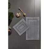 Özdilek Basic 2'li Banyo Paspası - Gri