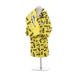 Özdilek Batman Dark Lisanslı Sarı Unisex 9-10 Yaş Çocuk Havlu Bornoz Set