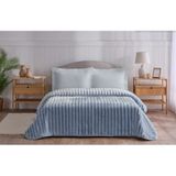 Özdilek Battaniye Trendy Lıne Indigo Çift Kişilik (Msr) - İndigo - 220 x 240 cm