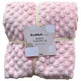 Özdilek Bebek Tomurcuk Bebek Battaniyesi Pudra Pembe