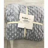 Özdilek Bebek Tomurcuk Gri Battanıye 90*110 Yumuşak Özellikli Unisex Desenli