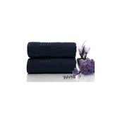 Özdilek Belda El Yüz Havlusu 2 Adet Siyah - Yumuşak Havlu 50x90