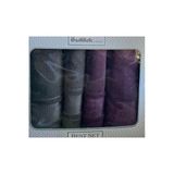 Özdilek Blossom Best Set Hamam Takımı Mürdüm-Antrasit Mürdüm - Antrasit