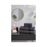 Özdilek Bold Chain Best Set Hamam Takımı Lacivert - Mürdüm Lacivert-Mürdüm