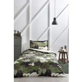 Özdilek Camouflage Yeşil 160x220 cm Tek Kişilik Nevresim Takımı