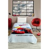 Özdilek Cars Mcqueen Road Disney Lisanslı Tek Kişilik Çocuk Battaniyesi 155X215 cm - Gri - 155 x 215 cm