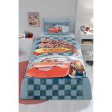 Özdilek Cars Mcqueen Speed Tek Kişilik Disney Lisanslı Lastikli Çocuk Nevresim Takımı