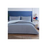 Özdilek Çift Kişilik Fitted Çarşaf Ranforce Nevresim Takımı Cabana Line Mavi