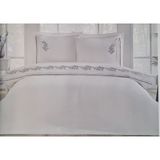 Özdilek Çift Kişilik Nakışlı Nevresim Takımı Misty - Gri - 200 x 220 cm