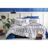 Özdilek Color Silices Çift Kişilik Kapitone Nevresim Takımı - 220 x 230 cm - Mavi