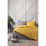 Özdilek Colormix Gold Antrasit 200 x 220 cm Çift Taraflı Çift Kişilik Nevresim Takımı