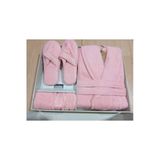 Özdilek Colourıst Açık Mercan Banyo Seti Ürün Pembe L