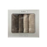 Özdilek Colourist Best Set Hamam Takımı Kahve Bej 90 *150 Büyük Boy