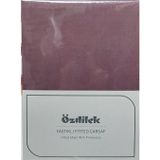 Özdilek Colourist Fitted Lastikli Tek Kişilik Çarşaf Seti (100x200)-Mürdüm