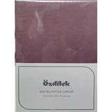 Özdilek Colourist Fitted Lastikli Tek Kişilik Çarşaf Seti (100x200)-Mürdüm