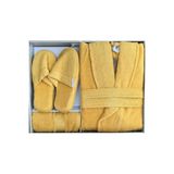 Özdilek Colourıst Gold Banyo Bornoz Seti (S/M)