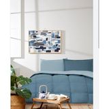 Özdilek Colourist Tek Kişilik Yatak Seti (Çarşafı Lastikli) - Aqua