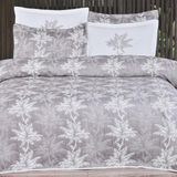Özdilek Comfort Set Palm Çift Kişilik Yatak Örtüsü Gri - 250 x 260 cm