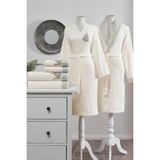 Özdilek Cotton Bliss Aile Seti %100 Pamuk M/L Bornoz ve Havlu Seti Çift Kişilik - M - L