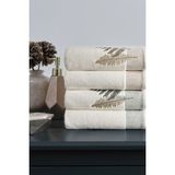 Özdilek Cotton Bliss Kutulu 4'lü El ve Yüz Havlusu 50X90 cm - 50 x 90 cm - Renkli