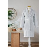 Özdilek Cotton Garden Şal Yaka Bornoz - XL - Gri