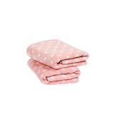 Özdilek Decora 2'li Kadife El Ve Yüz Havlusu 50x90 Cm Pembe