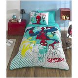 Özdilek Disney Uyku Seti Ranforce Tek Kişilik Yeşil Spıdey Hero