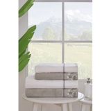 Özdilek Ditsy Garden Best Set Hamam Takımı- Krem Yeşil, PRA-12895869-4777