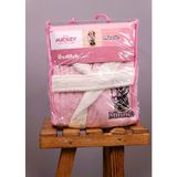 Özdilek Dsny Minnie Happy Çocuk Bornoz Nakışlı 5 - 6 Yaş Pembe - Krem - 8 - 10 Yaş