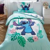 Özdilek Dsny Stitch Summer Ranforce Mint Tek Kişilik Nevresim Takımı