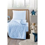 Özdilek Embos Bebek Battaniyesi Mavi 100X120 cm Polyester Kumaşlı Yumuşak ve Rahat