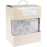 Özdilek Embos Bebek Battaniyesi Polyester 100x120 cm Desenli Unisex Kullanıma Uygun - Açık Gri