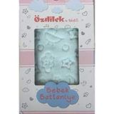 Özdilek Embos Peluş Mint 100x120 cm Bebek Battaniyesi