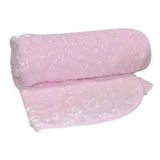 Özdilek Embos Peluş Pembe 100x120 Bebek Battaniyesi