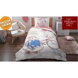 Özdilek Enjoy Beyaz Kapitone Dört Mevsim Nevresim Takımı Complete Set - 180 x 230 cm