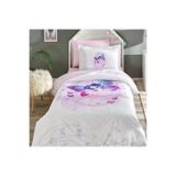 Özdilek Fairies Tek Kişilik Fitted Çarşaf Ranforce Nevresim Takımı