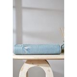 Özdilek Feather Nakışlı Banyo Havlusu 70X150 cm - Mavi