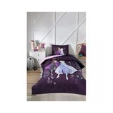 Özdilek Frozan Natural Tek Kişilik Disney Lisanslı Lastikli Fitted Çarşaf Kapitone Çocuk Nevresim Takımı Çok Renkli