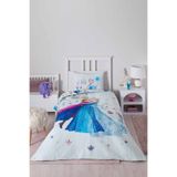 Özdilek Frozen Love Disney Lisanslı Kapitoneli Tek Kişilik Çocuk Nevresim Takımı